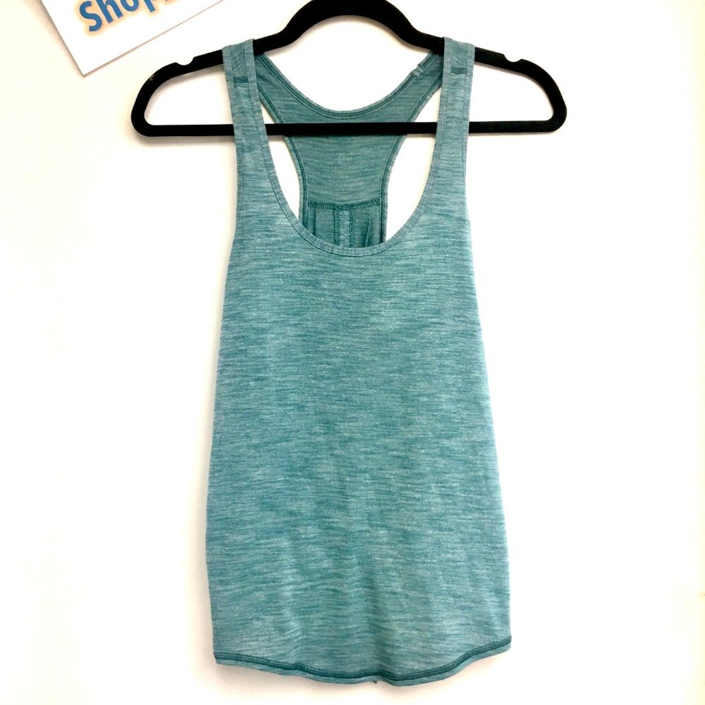 Lululemon Salute the Sun Tank Tofino Teal